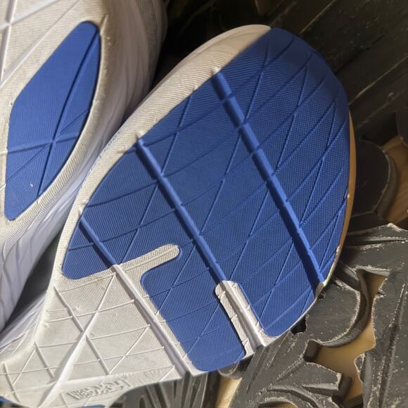 Hoka One One Rocket X White Multicolor Race Running Athletic Shoes Men's Size 13 - Picture 14 of 16